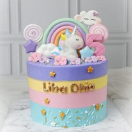 Kue ulang tahun unicorn / cake ulang tahun unicorn