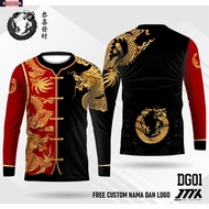 kaos imlek cheongsam shio naga jersey imlek gong xi fa cai shio naga baju tahun baru cina