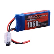 Sunpadow RC Lipo Battery 2S 7.4V 20C 1050mAh Battery for Airplane Quadcopter Helicopter Drone FPV Lipo Racing Hobby