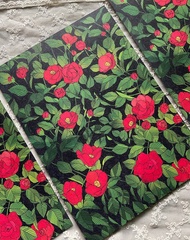 山茶花包裝紙 A4 設計紙 (dami) 禮物