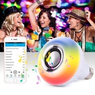 RGB bulb Bluetooth music smart bulb wireless remote control E27