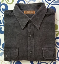 เสื้อเชิ้ตแขนยาว ผช เสื้อเชิ้ตวินเทจ เสื้อเชิ้ตคาวบอย ยีนส์สี ผู้ชาย มือสอง แบรนด์USA S M L XL XXL 3