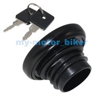 Tank Gas Caps Cover Keys Black for Harley-Davidson  XL883 SPORTSTER 883 1999-2005 XL883C SPORTSTER 8