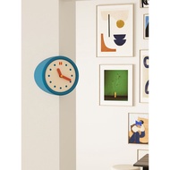 Creative Corner Wall Clock Simple Clock Retro Yin Yang Wall Corner Clock Wall Watch Home Decoration 