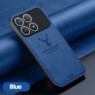 Compatible Case poco F8 Pro Softcase Deer Cloth Jeans Slim Armor