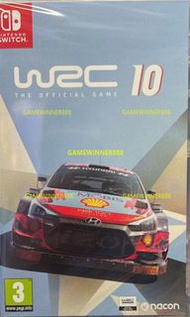 《今日快閃價》（中古二手）Switch NS遊戲 WRC10 世界拉力錦標賽10 WRC 10 FIA World Rally Championship 歐版中英文版