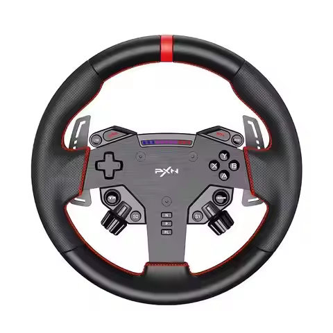 PXN VD4 ​​Game Steering Wheel Servo Direct Drive 4Nm Base Hall Magnetic Pedal Racing Simulator Set f