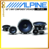 Alpine DP-653 6.5" Inch Car Speaker 3 Way Component Set Spk Kereta Spiker