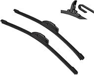 Yurefax Quality Car Wiper Blade For Ridgeline 22"+22" 2009-2014 Front Window Washer Windscreen Winds