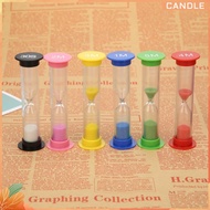 Candle✻【In Stock】❉  6pcs 30s/1min/2min/3min/4min/5min Hourglass Kids  Gift Sand Clock Timer