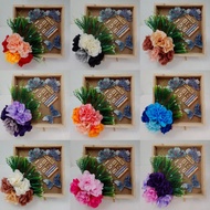 Mas Kahwin Kayu Siap Gubah Bunga Peony