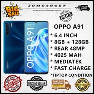 Oppo A91 (8GB RAM + 128GB ROM) 6.4 Inch 48MP Quad Camera LTE Original Smartphone With 1 Year Warranty