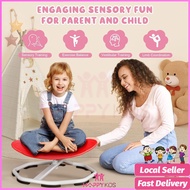 Cat Claw Sensory Swivel Chair Kids Autism ADHD Spinning Seat Balance Training Stool Kerusi Pusing感统椅