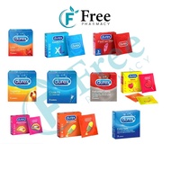 Free Pharmacy Durex Condom 3pcs Love / Together / Close fit / Comfort / Fetherline / Fetherline Ulti