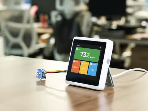 SenseCAP 4-Inch RGB Touch Screen Indicator D1 IoT development platform powered by ESP32S3 & RP2040