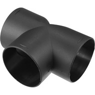 T Piece Duct Air Ducting Connector Straight Air Heater Duct Joiner Connector Pipe 1.65'' 42mm OD Bla