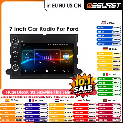 Carplay 4G Android Car Intelligent Systems for Ford F150 F250 F350 Mercury Lincoln Taurus Explorer M