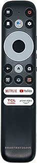 Smartway2save RC902N Voice Remote Control Compatible for TCL 5 Series QLED 4K UHD Smart Google TV
