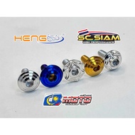 HENG / SC SIAM SENSOR BOLT NMAX / XMAX / AEROX (PER PIECE) ABS DISC CNC TITANIUM CONCAVE