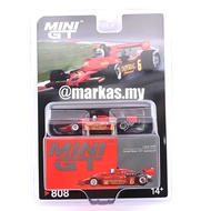 (STANDARD/BLISTER) MINI GT 1/64 #808 LOTUS 78 #3  GUNNAR NILSSON 1977 JAPAN GP