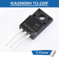 5pcs KIA20N50H TO-220F 20A/500V N-Channel MOSFET Transistor new original