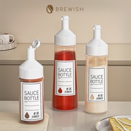 BREWISH Sauce Squeezer Syrup Mustard Ketchup Condiment Sauce Bottle Container Dispenser Bottle BPA F
