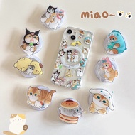 magsafe popsocket magnetic popsocket Sanrio mofusand Cross-Dressing Cat Suitable for Samsung s25ultr