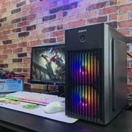 BRAND NEW COMPUTER SET RYZEN 7 5700G 8Gb RAM 256Gb SSD 19" WIDE MONITOR + ACCESSORIES