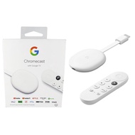 Google Chromecast with Google TV (Snow) - US Plug Power Adapter  4K , GA01919-US