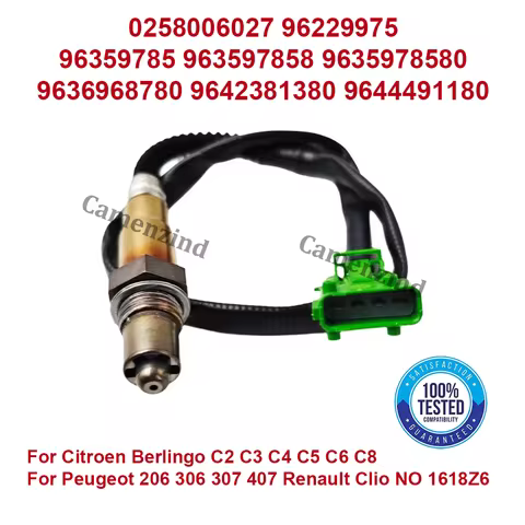 0258006027 96229975 96359785 9635978580 O2 Oxygen Sensor for Citroen Berlingo C2 C3 C4 C5 C6 C8 Berl