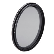Andoer 72mm ND Fader Neutral Density Adjustable ND2 to ND400 Variable Filter for Canon  DSLR Camera