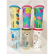 Bear Tumbler Bottle 470ml | Original Tupperware 470ml Flamingo Tumbler Bottle