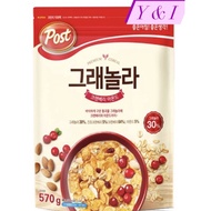 [Korean Cereal] Post Granola Cranberry Almond Cereal 570g