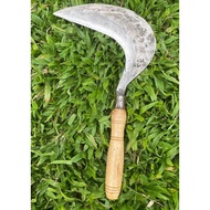 Original steel grass sickle, sturdy and durable, 100% genuine steel spring, farmer's tools