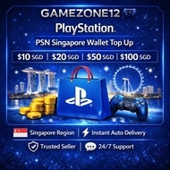 PlayStation PSN Singapore Gift Card | 15 20 30 40 50 SGD | Instant Auto Delivery