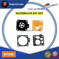 STIHL CHAIN SAW (MS380) DIAPHRAGM KIT SET -BING USA FOR CARBURETOR 038 MS380 ALAT GANTI MESIN TEBANG