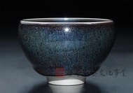 【雅品苑茶莊】TPS-B25_《江有庭_藏色天目盞(11)》_油滴.兔毫.星盞.黑定盞.天目彩釉.茶碗.(售罄!!)