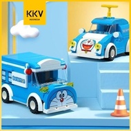Doraemon Block Car Block Toy Install KEEPLEY