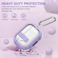 AirPods4 Shockproof Case For AirPods 1 2 3 4 Pro 2 J206 Gen3 Gen4 Used Automatic Button Headphones i