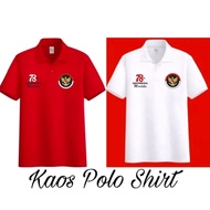 MERAH PUTIH Nknl -2 Kaospolos - Red and white uniform distro t-shirt INDEPENDENCE DAY 17 AUGUST RI H