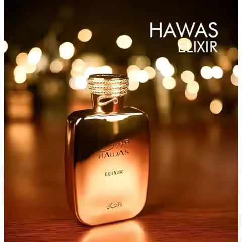 Hawas Elixir 100ml Eau De Parfum Long Lasting Fragrance For Men Women Unisex Perfume Valentine's Day