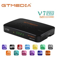 y8 GTMEDIA V7 Pro H.265 Satellite TV Receiver DVB-S/S2/S2X+T/T2 HD Digital T2MI Combo TV BOX 4G Youtube Receptor DVB T2 Tuner