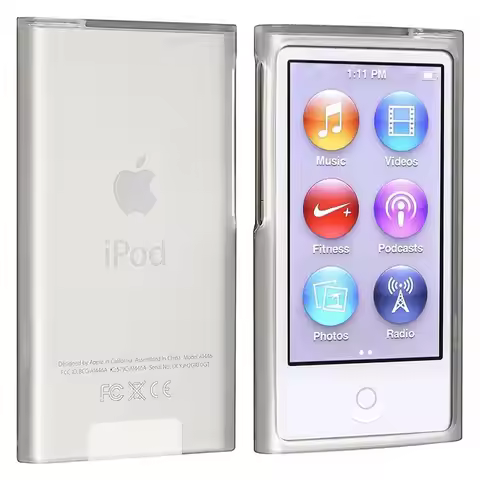 Frost Clear White TPU Gel Rubber Soft Silicone Skin Case Nano 8 Cover For Apple iPod Nano 7th Gen 7