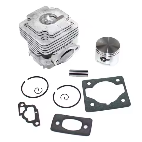 Cylinder Piston Kit 45mm for Oleo-Mac 453BP Ergo 753S 753T OS530 Ergo OS550 Ergo Efco 8530IC 8535 85