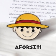 ENAMEL PIN NGY LUFFY BROOK BROOCH PIN BROOCH/ COUPLE PIN/ AESTHETIC PIN/ CUTE PIN/ BUTTON PIN/ BAND 
