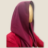 Shawl Hoodie Kain (CEY)  Deign for prempuan Instant Wanita