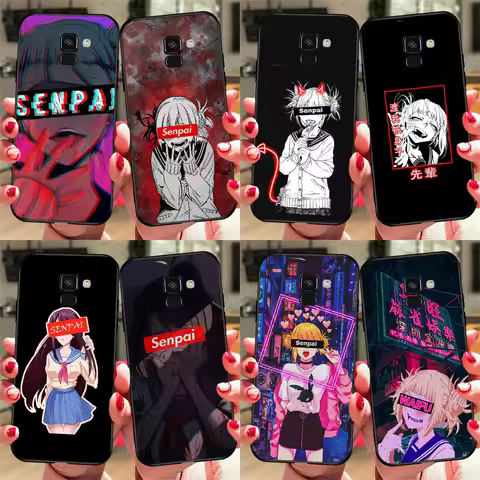 Sugoi Senpai Anime Case For Samsung J3 J5 J7 J1 A3 A5 2016 2017 J4 J6 J8 A7 A9 A6 A8 Plus 2018 Coque