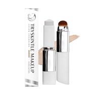 Korea Color-changing Foundation Stick, Two-in-One Foundation Stick with Brush, Moisturizing Lasting,