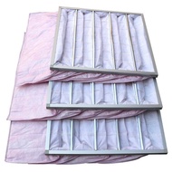 F7 Fiberglass Bag Filter Medium Effect Box Filter F8 Chemical Fiber Bag Filter Medium Effect Bag Fil