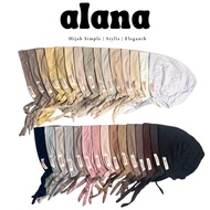 CIPUT PREMIUM basic premium rayon t-shirt strap by Alana.hijabbb (free pouch) Anak Tudung Inner Tudu